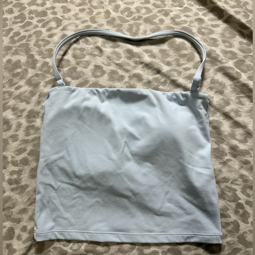Buffbunny Blue Bubbles 🫧 Butter Bandeau Crop Medium - Picture 4 of 12